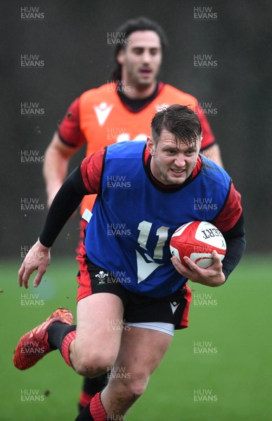 260121 - Wales Rugby Training - Dan Biggar during training