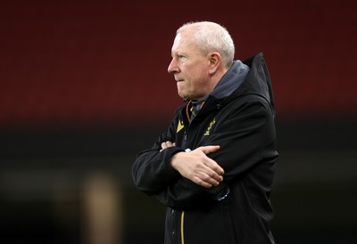 270125 - Wales Rugby Training in the week leading up to their first 6 Nations game against France - Psychology and Human Performance specialist Andy McCann