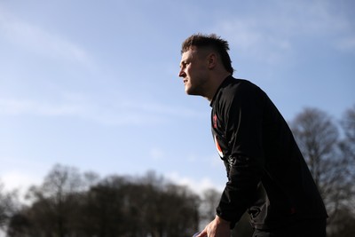 270126 - Wales Rugby Training on the first day of 6 Nations camp - Jarrod Evans
