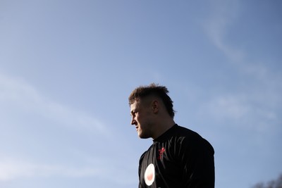 270126 - Wales Rugby Training on the first day of 6 Nations camp - Jarrod Evans