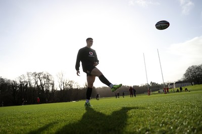270126 - Wales Rugby Training on the first day of 6 Nations camp - Joe Hawkins