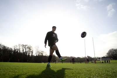 270126 - Wales Rugby Training on the first day of 6 Nations camp - Joe Hawkins