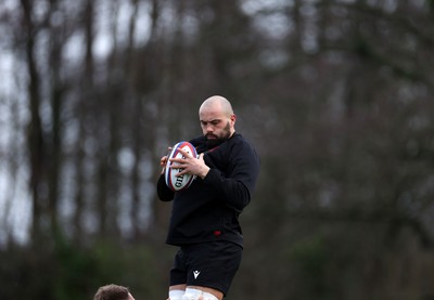 270126 - Wales Rugby Training on the first day of 6 Nations camp - Josh Macleod 
