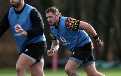 270126 - Wales Rugby Training on the first day of 6 Nations camp - Sam Wainwright
