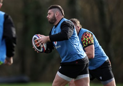 270126 - Wales Rugby Training on the first day of 6 Nations camp - Gareth Thomas