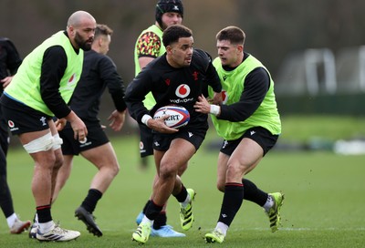 270126 - Wales Rugby Training on the first day of 6 Nations camp - Ben Thomas
