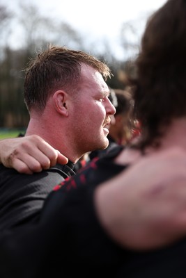 270126 - Wales Rugby Training on the first day of 6 Nations camp - Dewi Lake