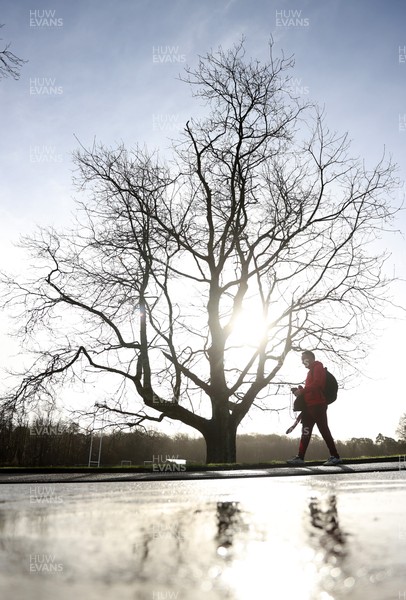 270126 - Wales Rugby Training on the first day of 6 Nations camp - Attack Coach Matt Sherratt