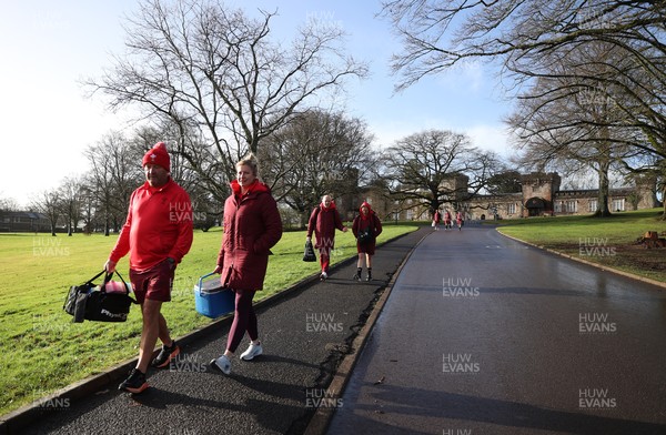 270126 - Wales Rugby Training on the first day of 6 Nations camp - 