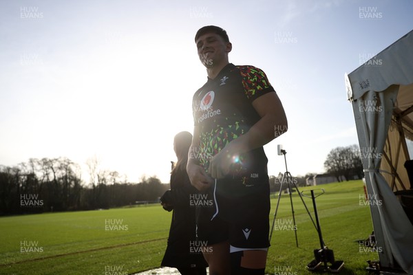 270126 - Wales Rugby Training on the first day of 6 Nations camp - Alex Mann
