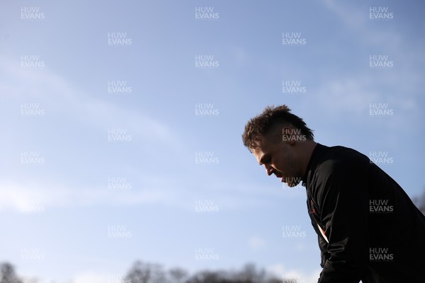 270126 - Wales Rugby Training on the first day of 6 Nations camp - Jarrod Evans