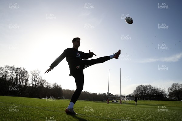 270126 - Wales Rugby Training on the first day of 6 Nations camp - Kieran Hardy