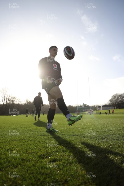 270126 - Wales Rugby Training on the first day of 6 Nations camp - Joe Hawkins
