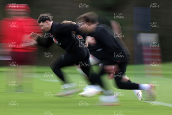 270126 - Wales Rugby Training on the first day of 6 Nations camp - Tom Rogers