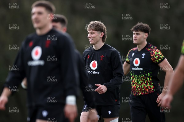 270126 - Wales Rugby Training on the first day of 6 Nations camp - Ellis Mee