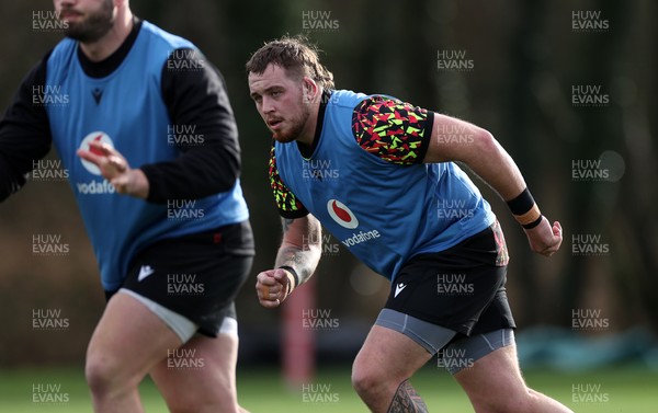 270126 - Wales Rugby Training on the first day of 6 Nations camp - Sam Wainwright