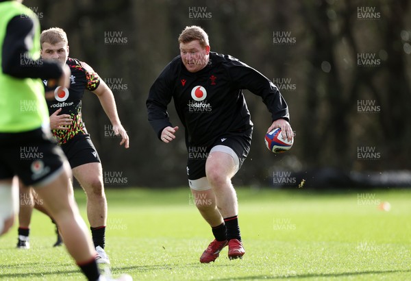 270126 - Wales Rugby Training on the first day of 6 Nations camp - Rhys Carre