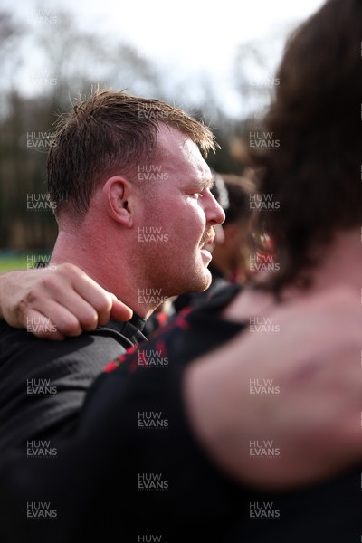 270126 - Wales Rugby Training on the first day of 6 Nations camp - Dewi Lake
