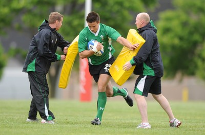 27.05.09 - Wales Rugby Training - Chris Czekaj in action during training. 