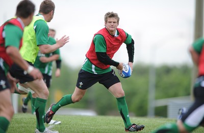 27.05.09 - Wales Rugby Training - Dan Biggar in action during training. 