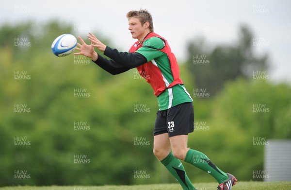 27.05.09 - Wales Rugby Training - Dan Biggar in action during training. 