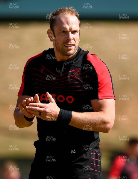 270622 - Wales Rugby Training - Alun Wyn Jones during training