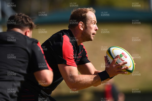 270622 - Wales Rugby Training - Alun Wyn Jones during training