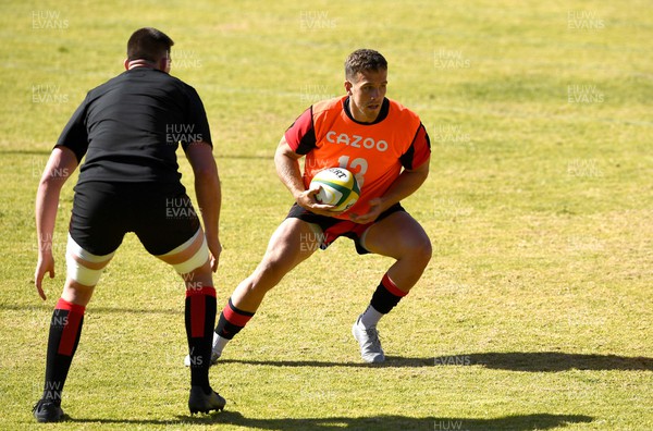 270622 - Wales Rugby Training - Kieran Hardy during training