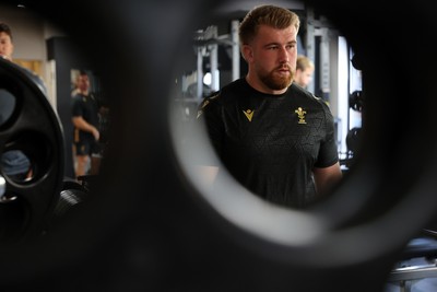 270625 - Wales Rugby Gym and Recovery upon arrival in Japan - Garyn Phillips