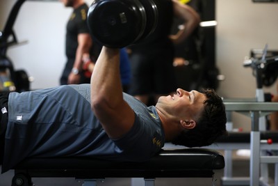 270625 - Wales Rugby Gym and Recovery upon arrival in Japan - Teddy Williams