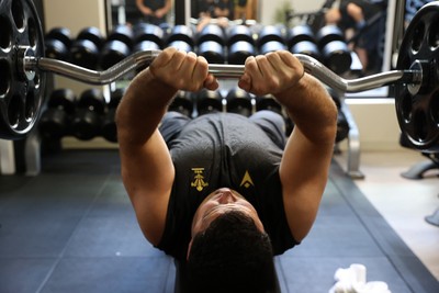 270625 - Wales Rugby Gym and Recovery upon arrival in Japan - Chris Coleman