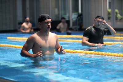 270625 - Wales Rugby Gym and Recovery upon arrival in Japan - Cameron Winnett