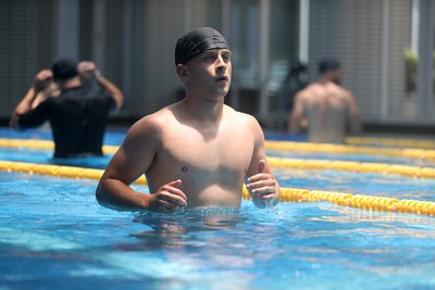 270625 - Wales Rugby Gym and Recovery upon arrival in Japan - Cameron Winnett