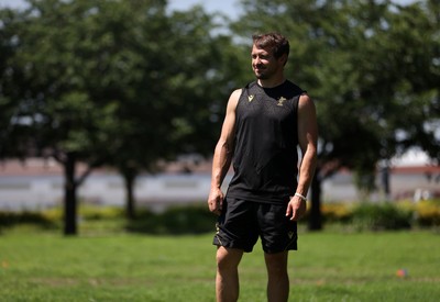 270625 - Wales Rugby training upon arrival in Japan - Rhodri Williams during training