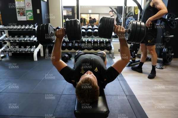 270625 - Wales Rugby Gym and Recovery upon arrival in Japan - Cameron Winnett