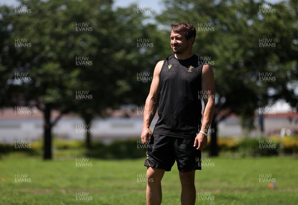 270625 - Wales Rugby training upon arrival in Japan - Rhodri Williams during training