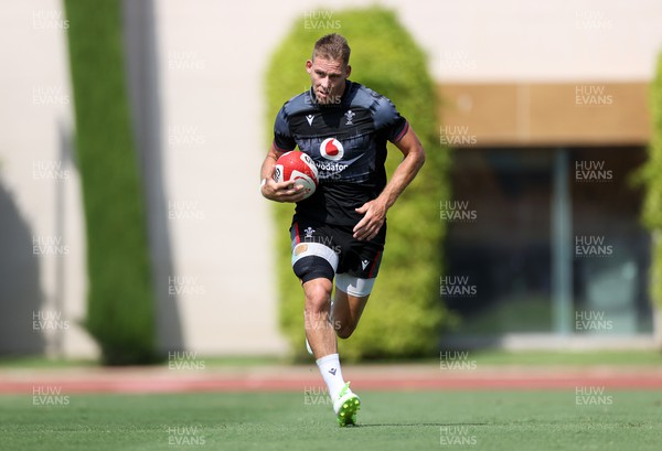 270723 - Wales Rugby Training taking place in Turkey, in preparation for the Rugby World Cup - Liam Williams during training