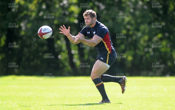 270815 - Wales Rugby Training -Leigh Halfpenny during training