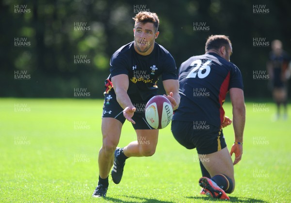 270815 - Wales Rugby Training -Rhys Webb during training