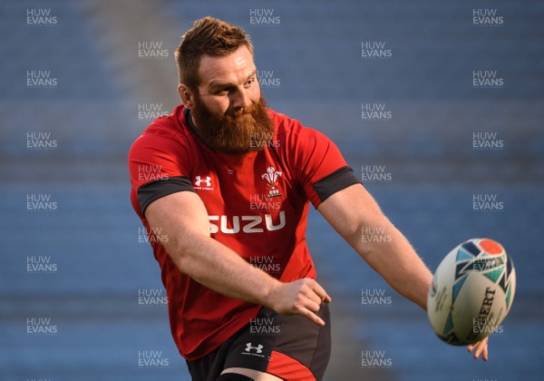 270919 - Wales Rugby Training - Jake Ball during training