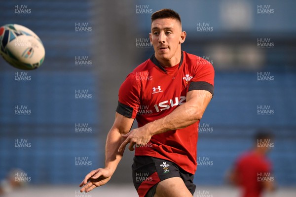 270919 - Wales Rugby Training - Josh Adams during training