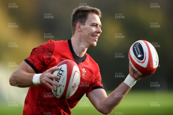 271020 - Wales Rugby Training - Liam Williams during training