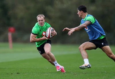 271026 - Wales Rugby Training - Blair Murray during training