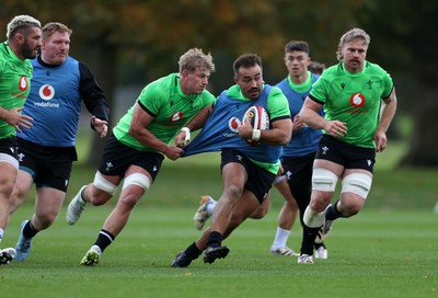 271026 - Wales Rugby Training - Liam Belcher during training