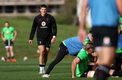 271026 - Wales Rugby Training - Joe Hawkins during training
