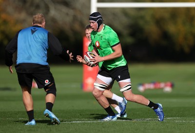 271026 - Wales Rugby Training - Adam Beard during training