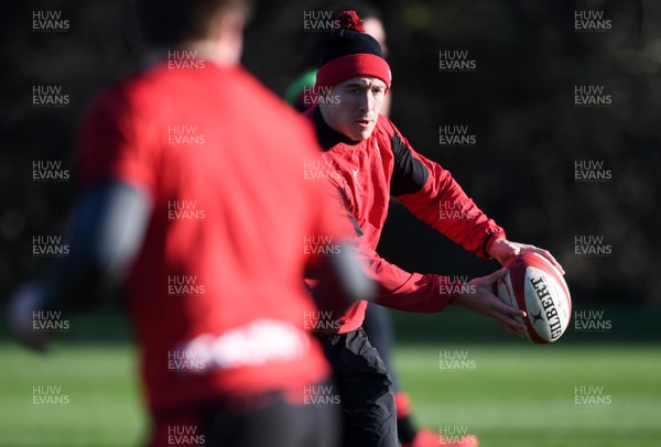 271120 - Wales Rugby Training - Josh Adams during training