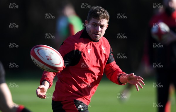 271120 - Wales Rugby Training - Leigh Halfpenny during training