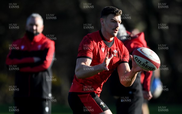 271120 - Wales Rugby Training - Johnny Williams during training