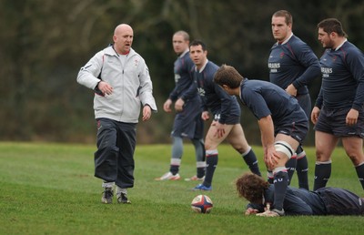 Wales Rugby Training 280108